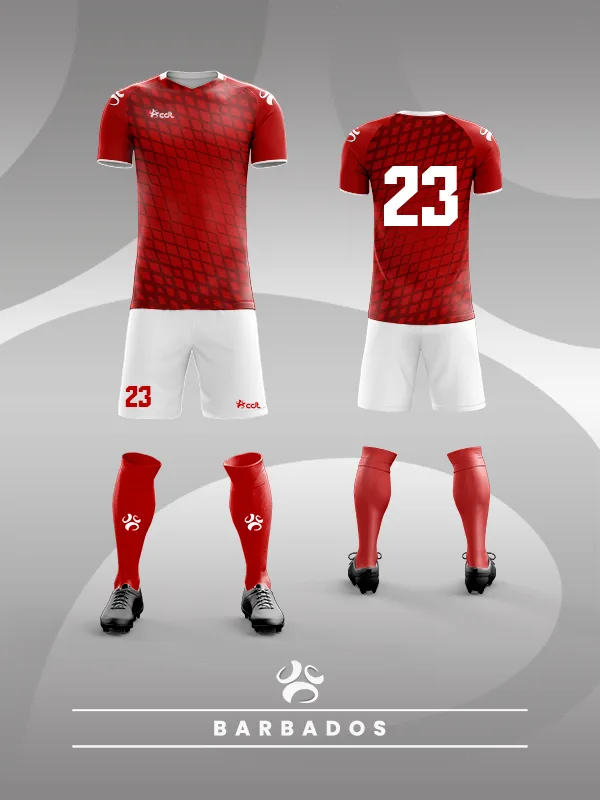 Maillot de football — Barbados