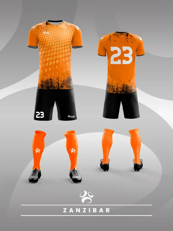 Maillot de football — Zanzibar