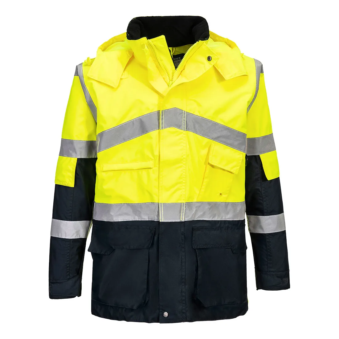Parka zweifarbig HV atmungsaktiv Portwest S760