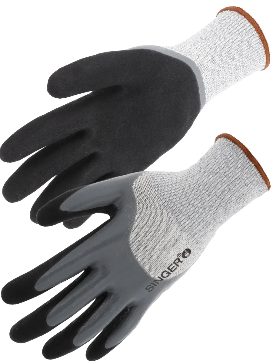 Gant HPPE double nitrile coupe D Singer PHD534