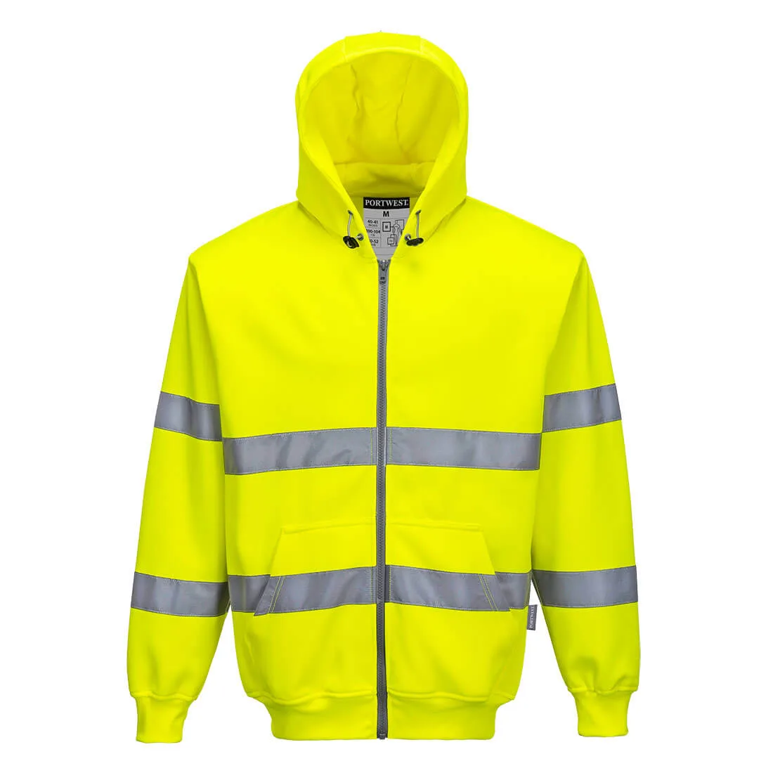 Sweat HV à capuche zippé PortWest B305 (variante)