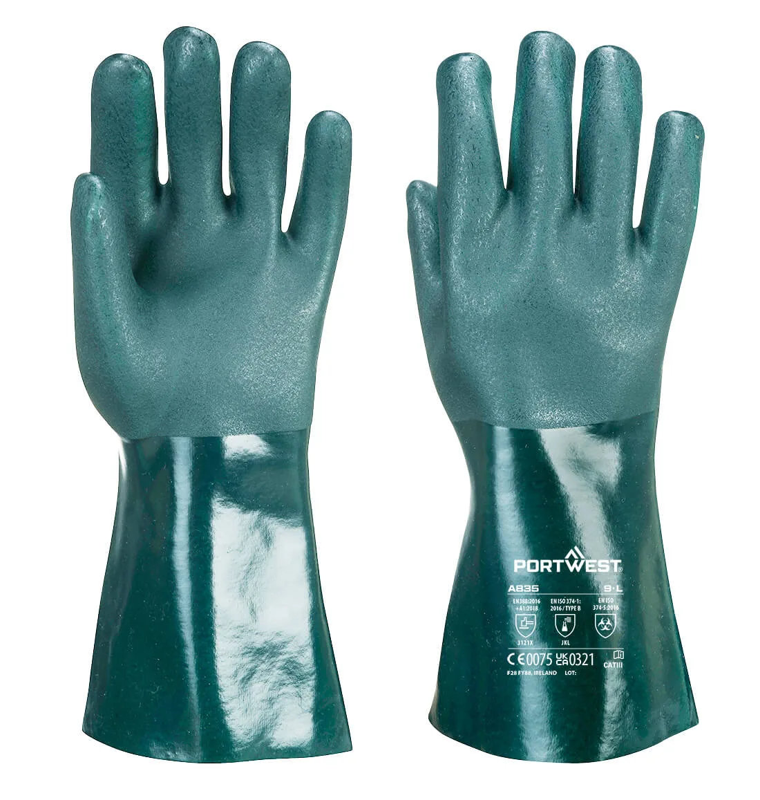 Gant PVC double immersion 35 cm PortWest A835