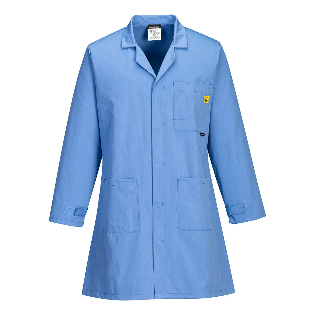 Camice ESD antistatico PortWest AS10 (variante)