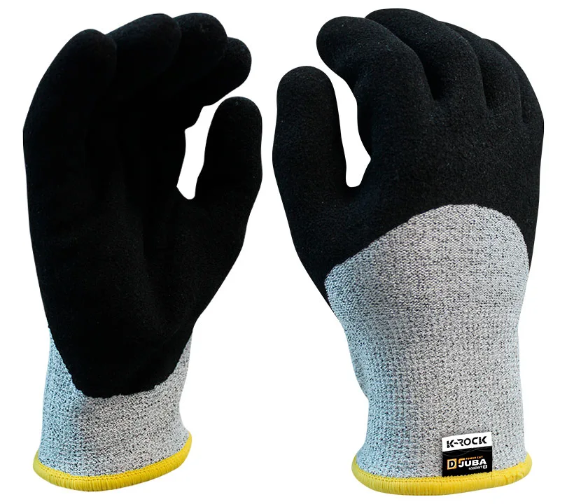 Gant K-Rock® hiver intérieur polaire + nitrile foam