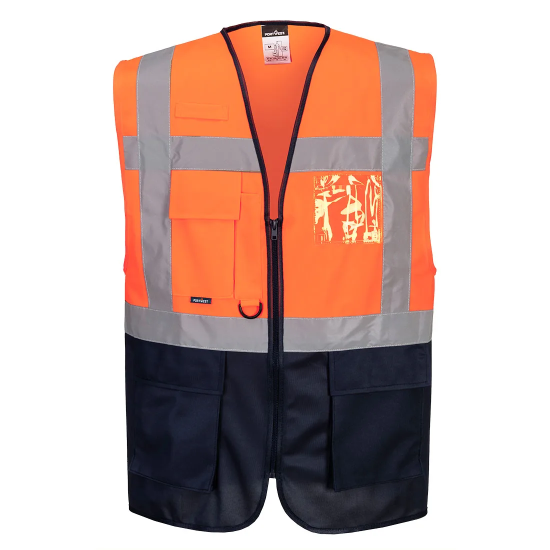 Gilet exécutif HV Contrast PortWest C476